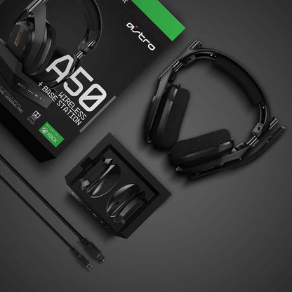 ASTRO Gaming A50 Wireless Headset + Base Station Gen 4 - Compatible with Xbox Series X|S, Xbox One, PC, Mac (Refurbished)