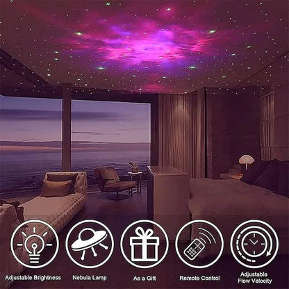 Astronaut Galaxy Starry Sky Projector with Timer Remote
