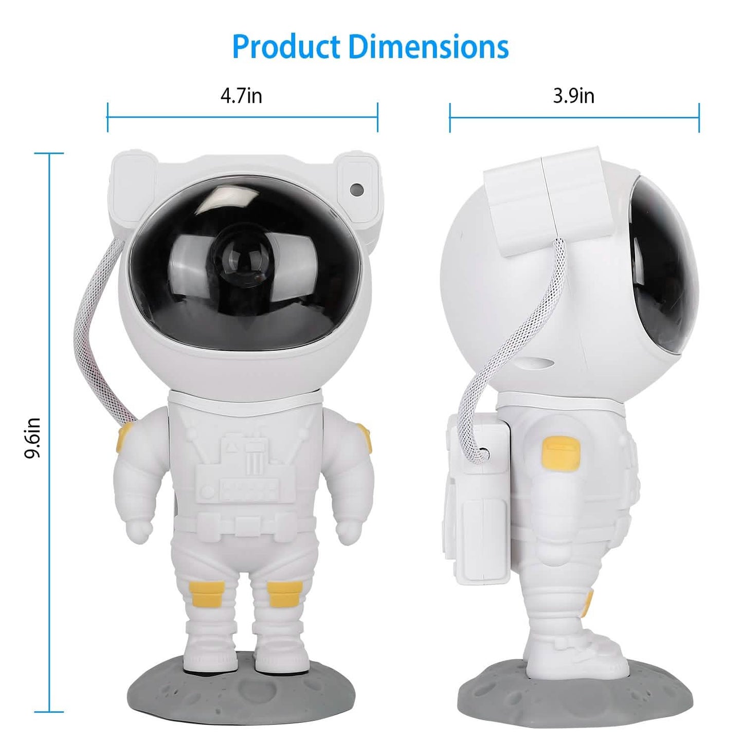 Astronaut Star Projector Light with Remote Control