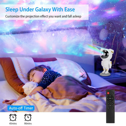 Astronaut Star Projector Light with Remote Control