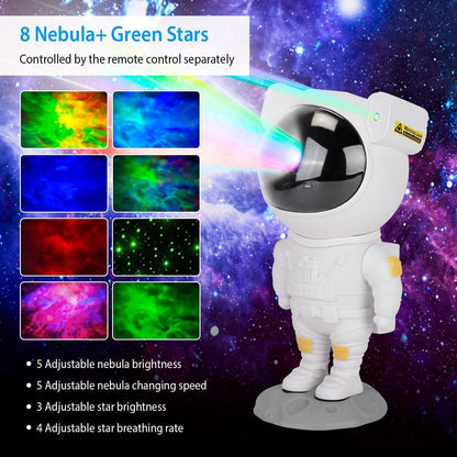Astronaut Star Projector Light with Remote Control