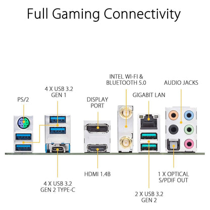 ASUS AM4 TUF Gaming X570-Plus Wi-Fi Zen 3 Ryzen 5000 and 3rd Gen Ryzen ATX Motherboard  (Refurbished)