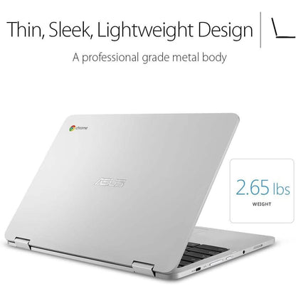 ASUS Chromebook Flip C302CA-DH54 12.5-inch Touchscreen Convertible Chromebook (Refurbished)