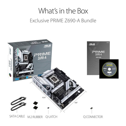 ASUS Prime Z690-A LGA 1700 Intel 12th ATX Motherboard  (Refurbished)