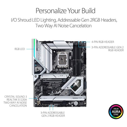 ASUS Prime Z690-A LGA 1700 Intel 12th ATX Motherboard  (Refurbished)