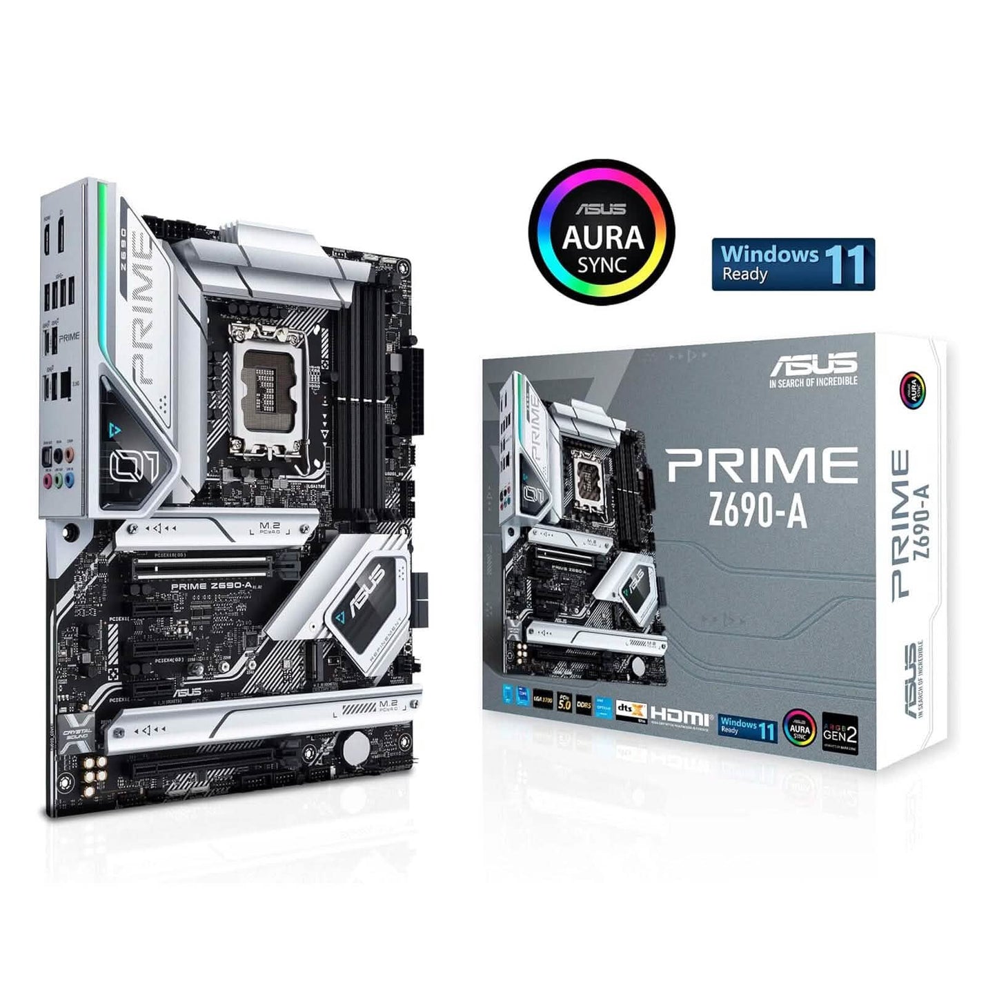 ASUS Prime Z690-A LGA 1700 Intel 12th ATX Motherboard (Refurbished)