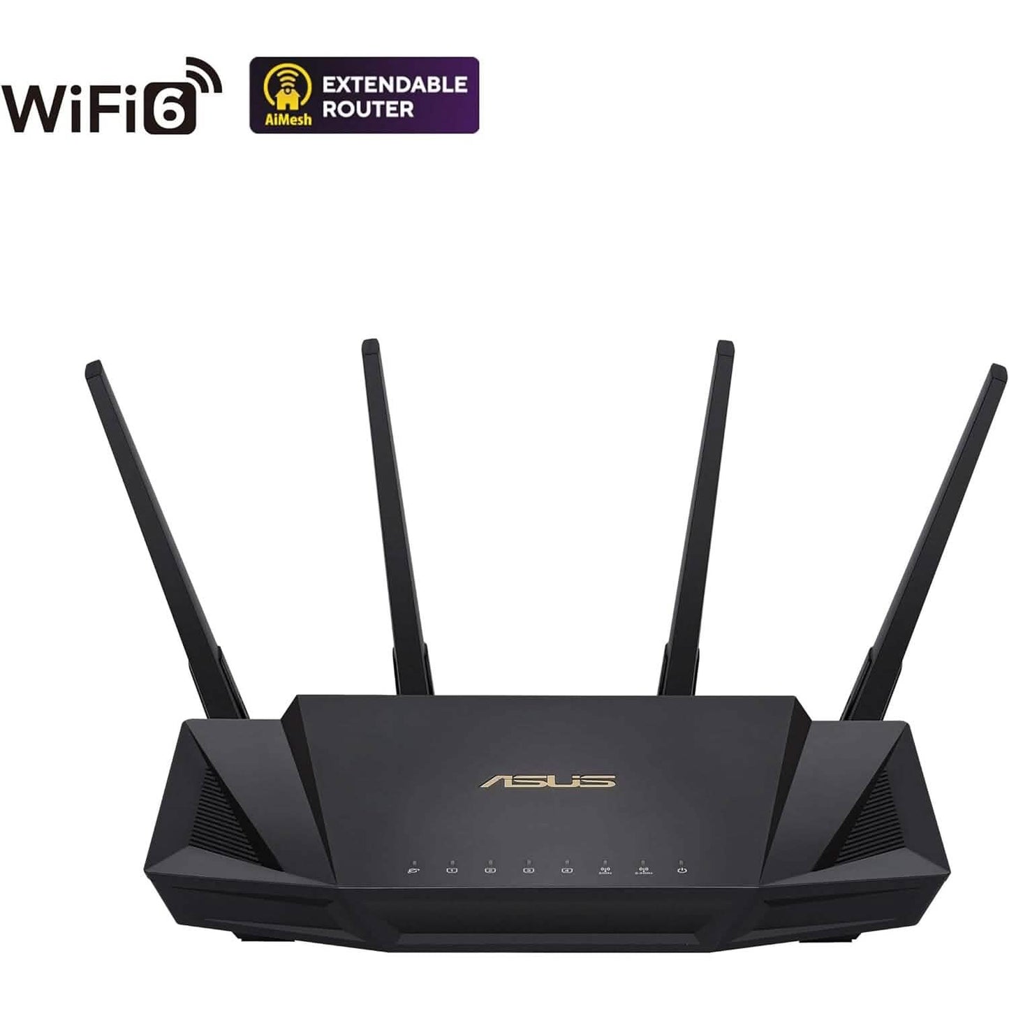ASUS RT-AX3000 Dual Band WiFi 6 Extendable Router  (Refurbished)