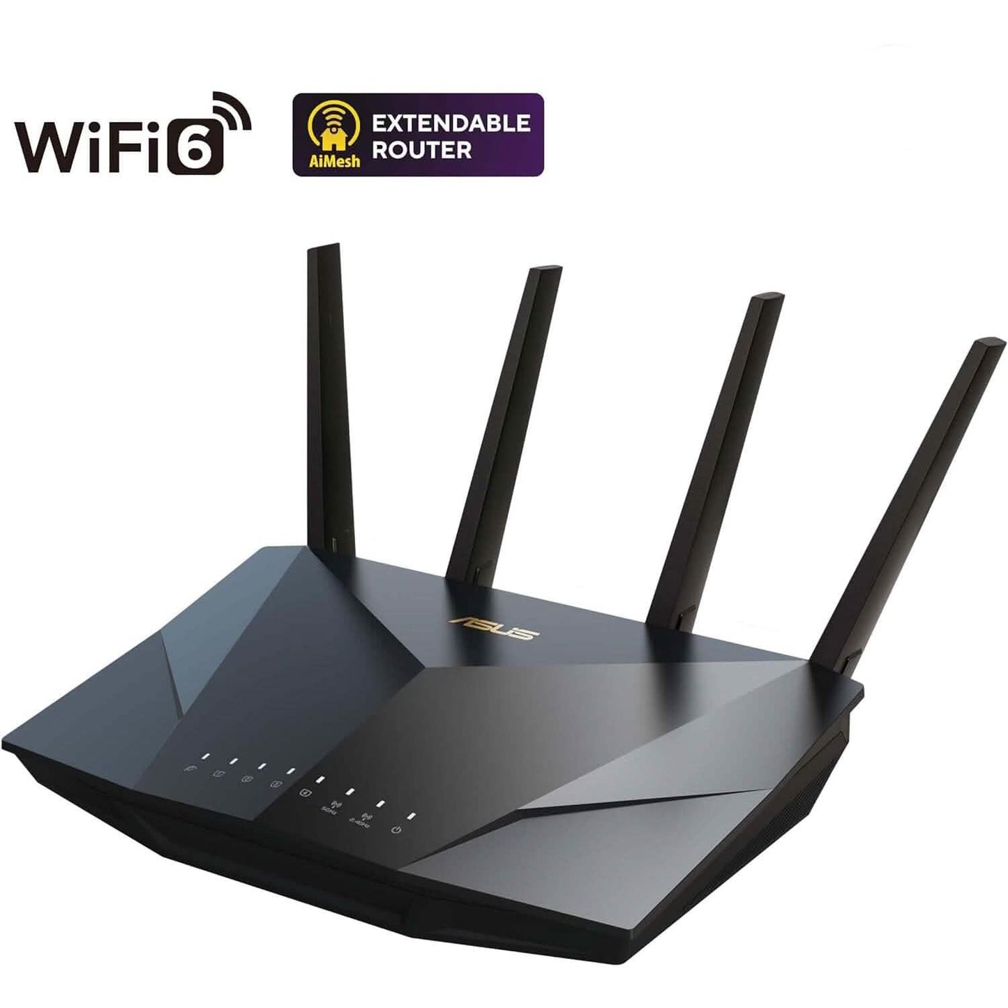 ASUS RT-AX5400 VPN WiFi 6 Extendable Router Dual Band (Refurbished)