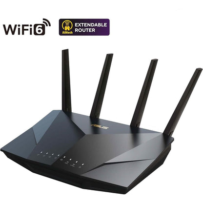 ASUS RT-AX5400 VPN WiFi 6 Extendable Router Dual Band (Refurbished)