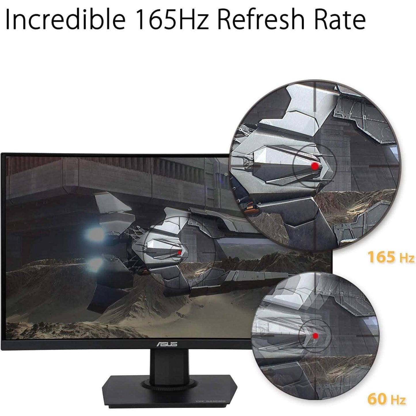 ASUS TUF Gaming 23.6" 1080P Curved Monitor (VG24VQE)  (Refurbished)