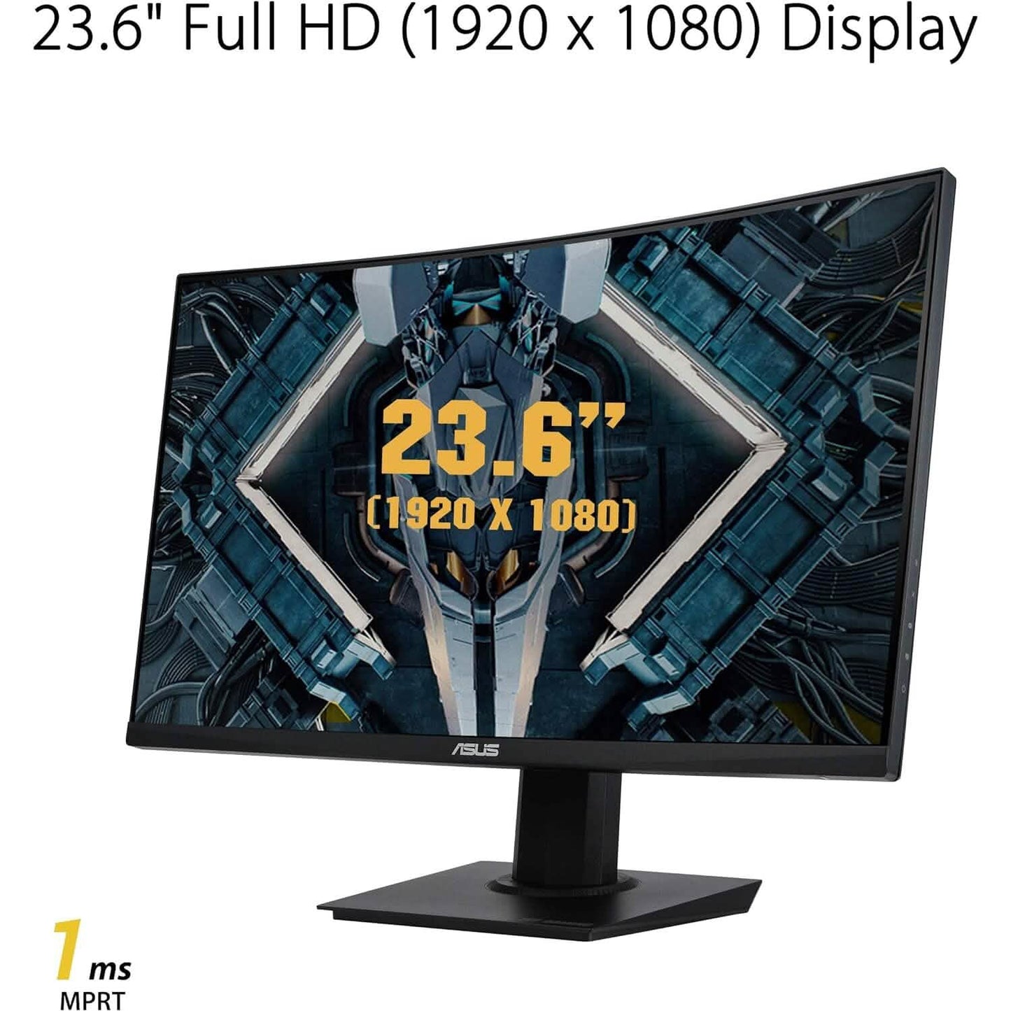 ASUS TUF Gaming 23.6" 1080P Curved Monitor (VG24VQE)  (Refurbished)