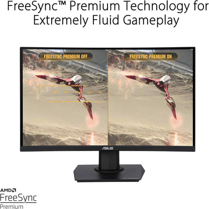 ASUS TUF Gaming 23.6" 1080P Curved Monitor (VG24VQE)  (Refurbished)