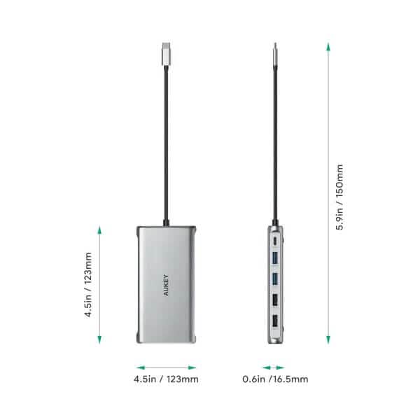Aukey 12-in-1 USB-C Hub