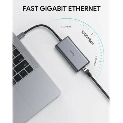 Aukey 6-in-1 USB-C Hub