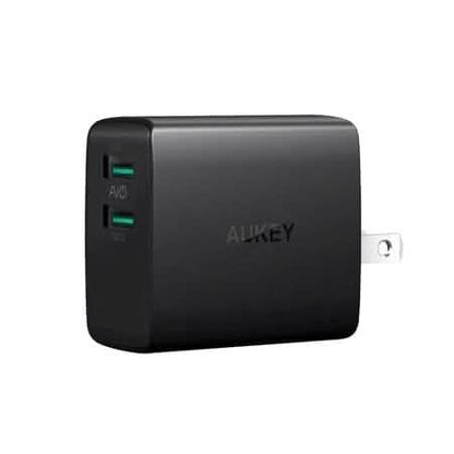 Aukey AMP Wall Charger Dual Port 4.8A USB Charger