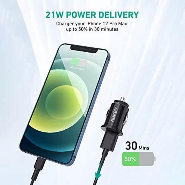 AUKEY USB C Car Charger
