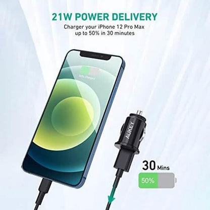 AUKEY USB C Car Charger