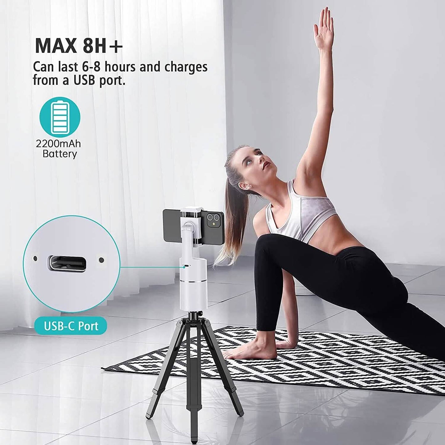 Auto Face Tracking Phone Holder