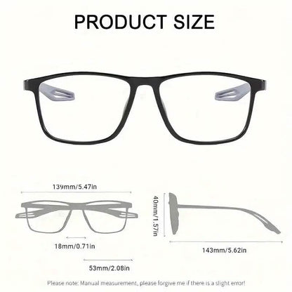 Auto Zoom TR90 Frame Sports Reading Glasses