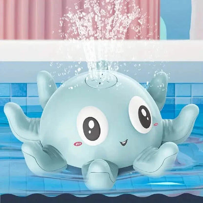 Automatic Induction Water Spray Small Octopus with Light Music Play
