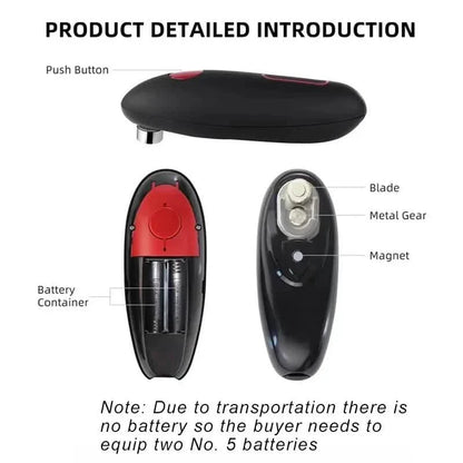 Automatic Jar Opener Electric, Safe & Easy to Use