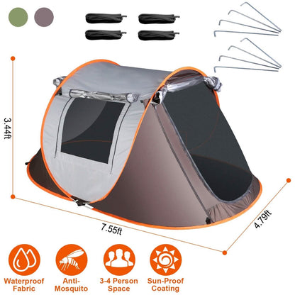 Automatic Pop Up Camping Tent