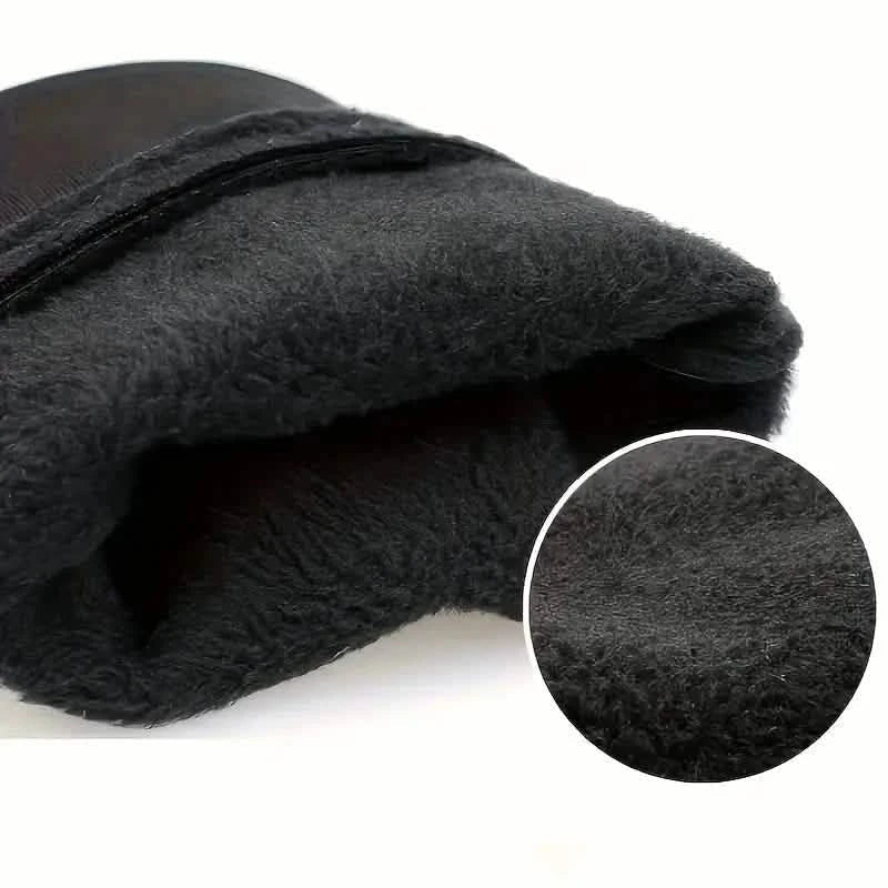 Autumn and Winter Outdoor Plus Velvet Cold Safeguard Glove