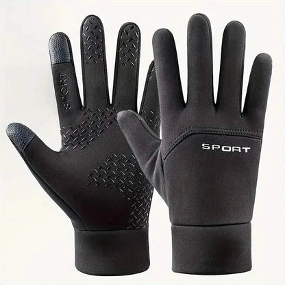 Autumn and Winter Outdoor Plus Velvet Cold Safeguard Glove