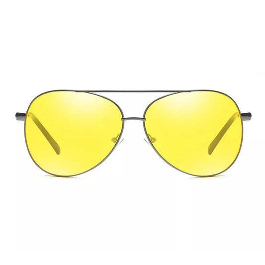 Aviator Tac Night Vision Glasses Polarized Sunglasses Anti Glare Driving Goggles