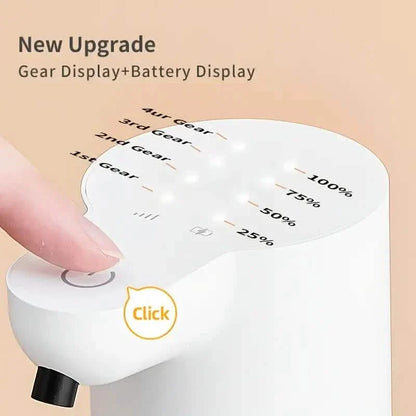 Automatic Foam Soap Dispenser – Touchless, USB Rechargeable, Adjustable Volume