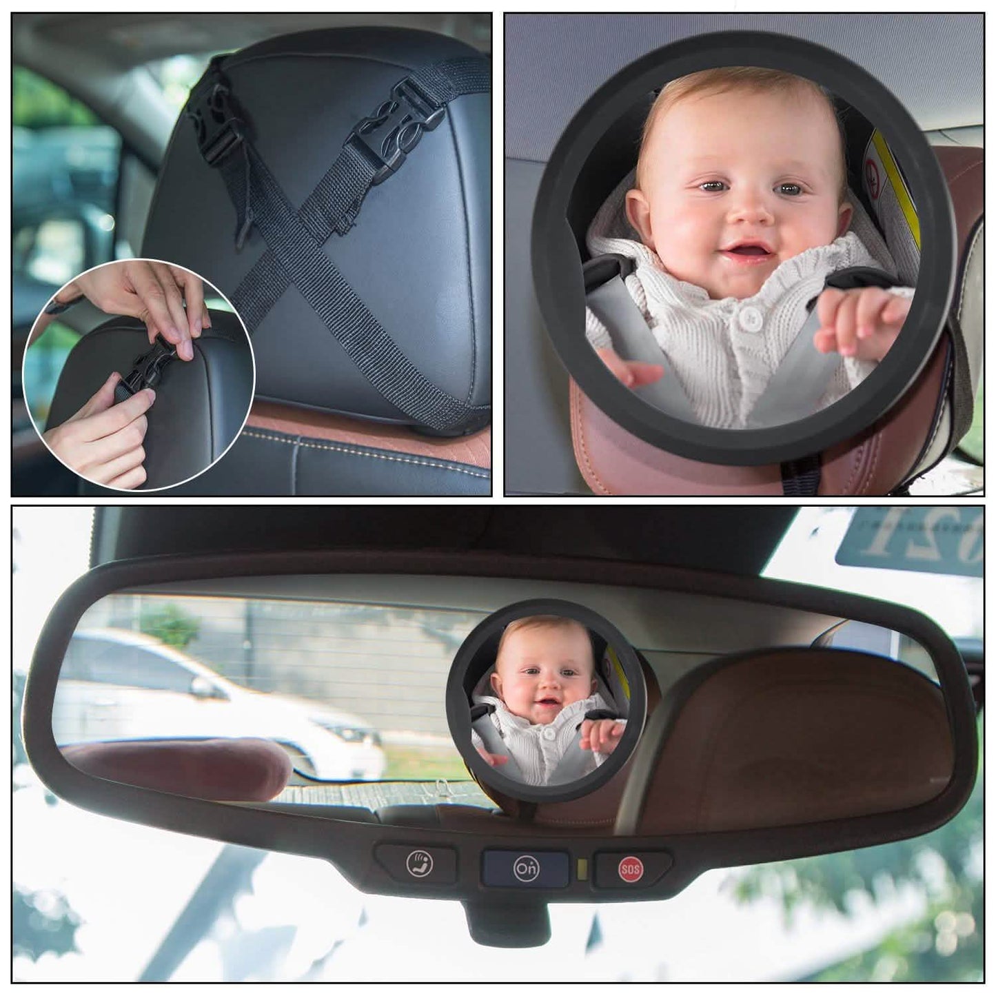 Baby Back Seat Car Mirror