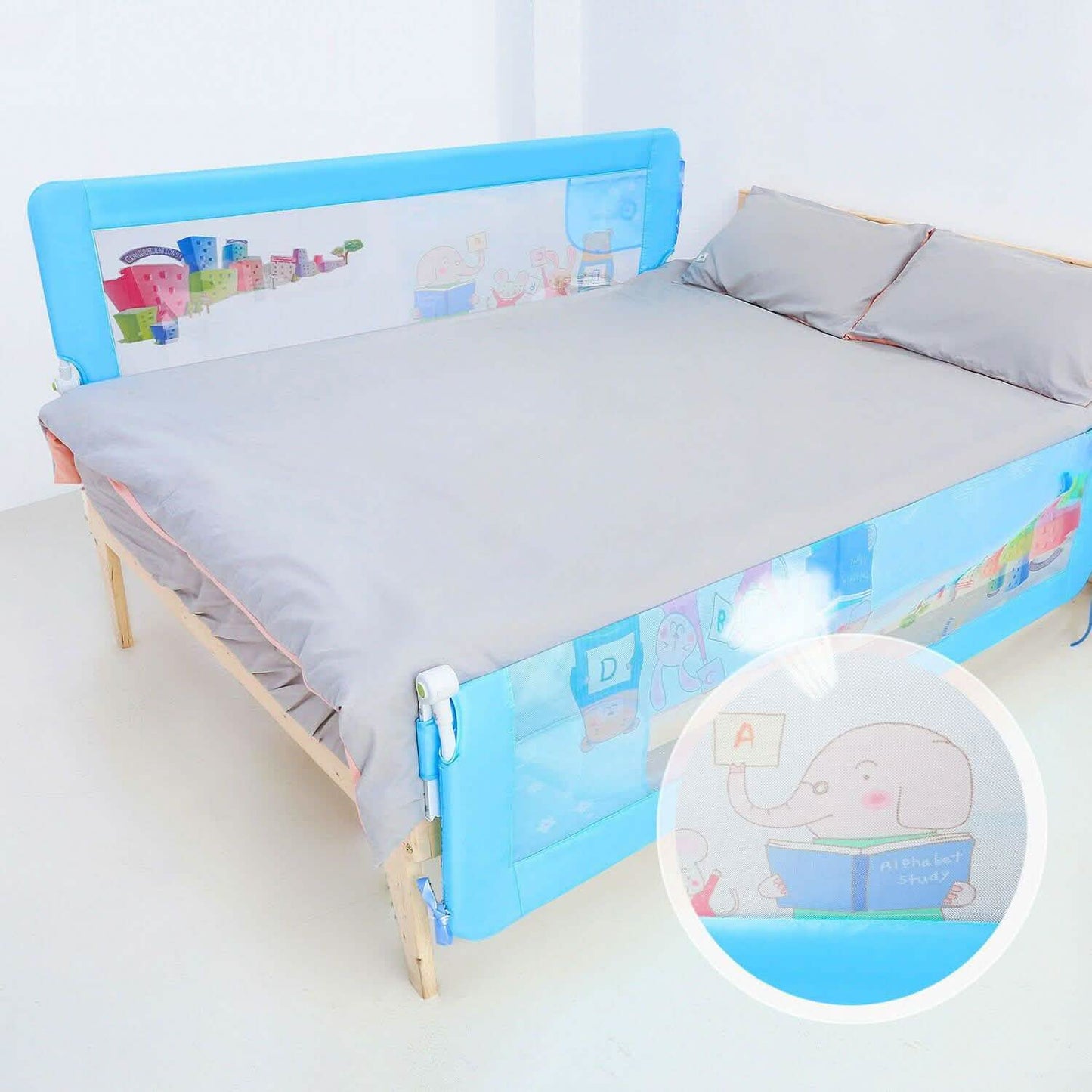 Baby Child Toddler Safety Bed Rail Anti Falling Bed Guard