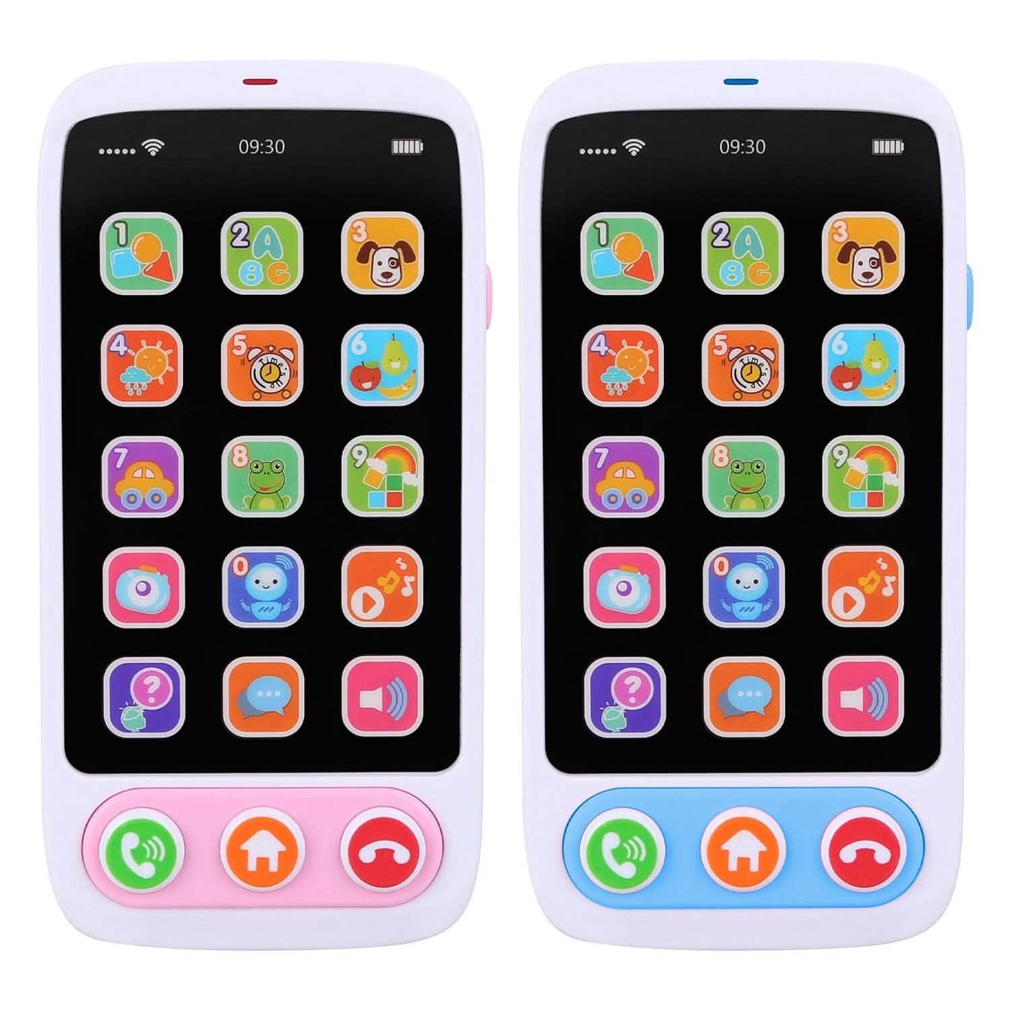 Baby Infant Interactive Educational Phone with Music Light