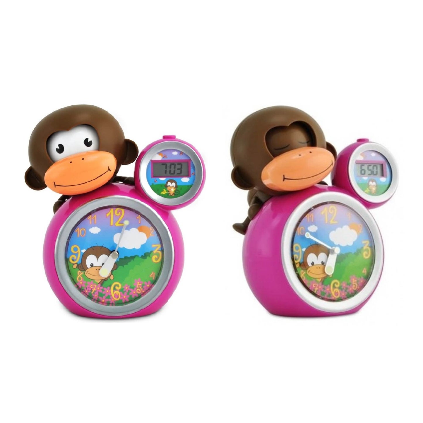 BabyZoo MoMo Monkey Sleep Trainer Clock