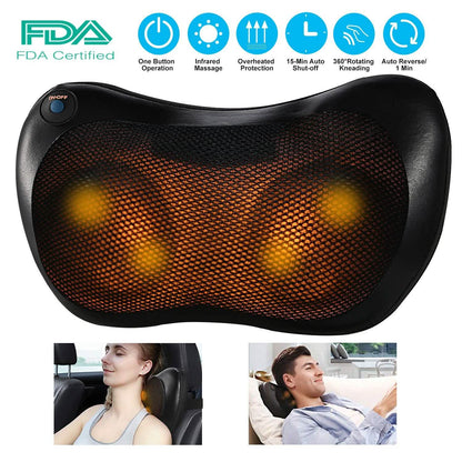 Back Neck Massage Pillow Kneading Massager