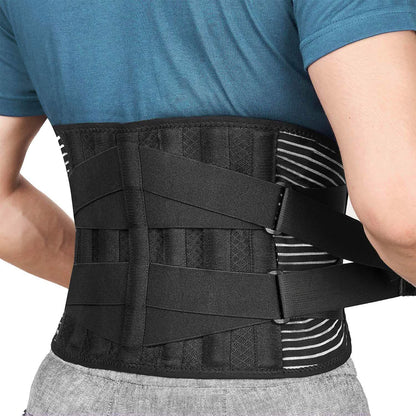 Back Support Brace Breathable Mesh Lumbar Support Belt