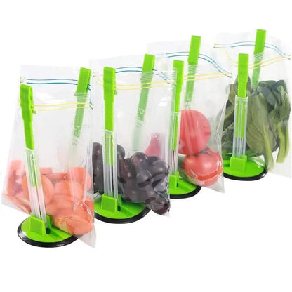 Baggy Rack Holder Plastic Bag for Food Prep