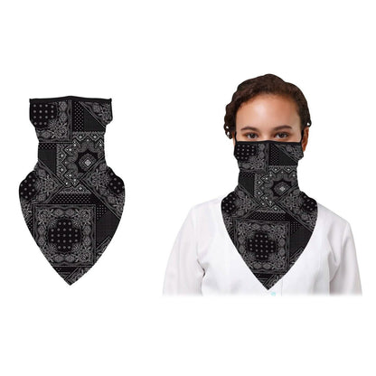 Balaclava Face Mask Neck Gaiter with Earloop for Men and Women