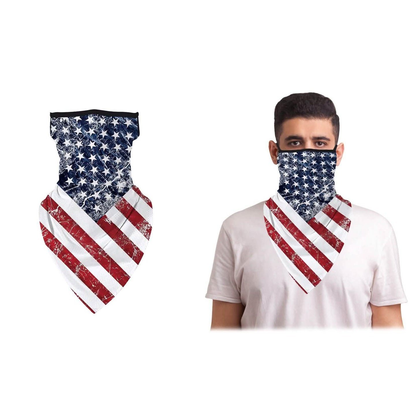 Balaclava Face Mask Neck Gaiter with Earloop for Men and Women