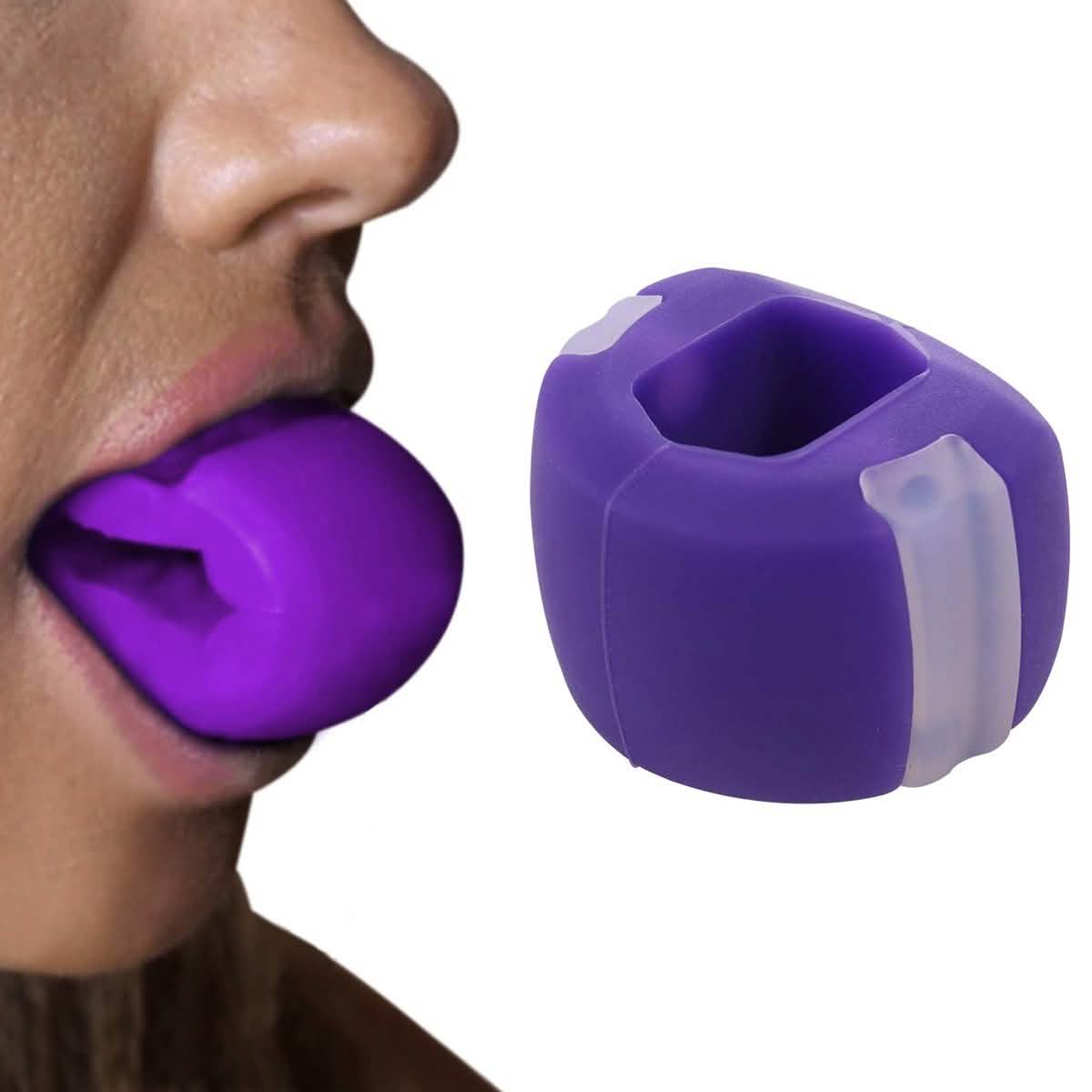 Ball Faced Jaw, Face And Neck Excercizer And Jawline Shaper Enhancer
