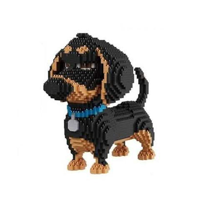 Balody Cartoon Dog Building Bricks Educational Assembly Model Kit