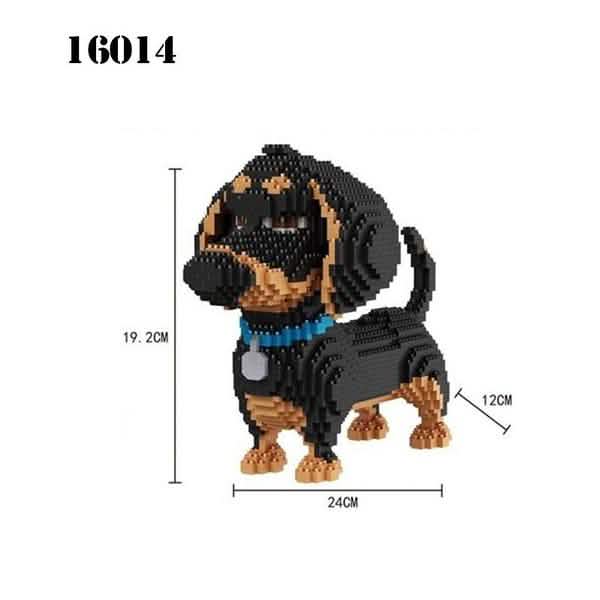 Balody Cartoon Dog Building Bricks Educational Assembly Model Kit
