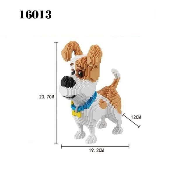 Balody Cartoon Dog Building Bricks Educational Assembly Model Kit