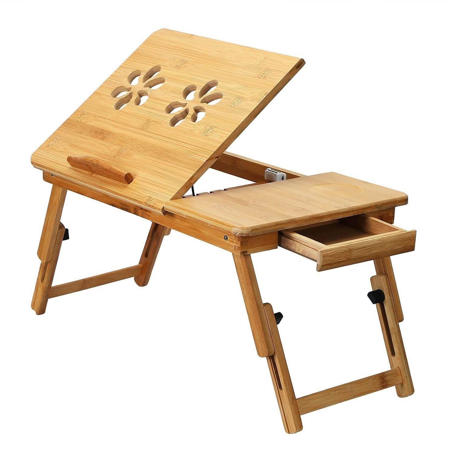 Bamboo Breakfast Serving Laptop Desk