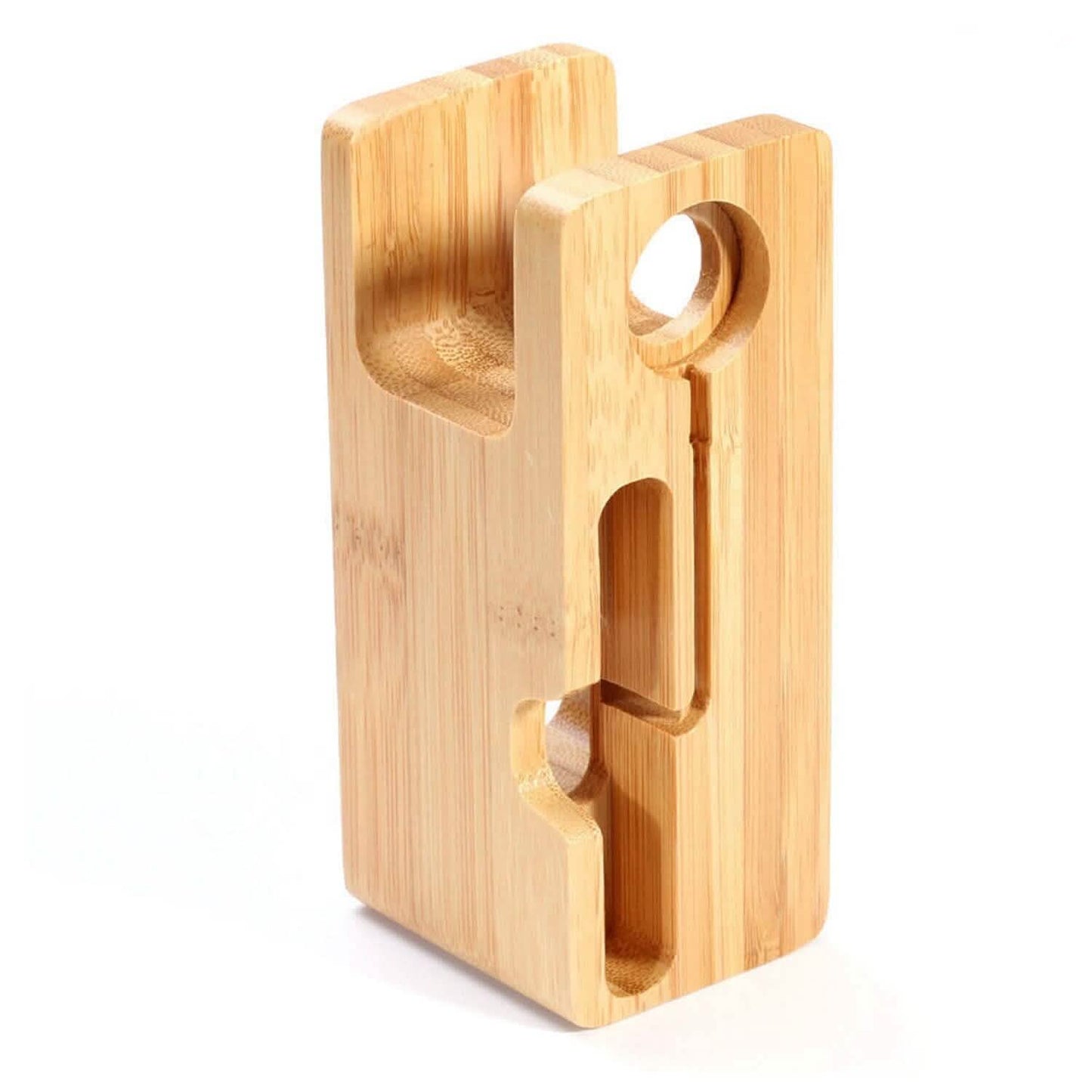 Bamboo Wood Charging Stand for Apple Watch