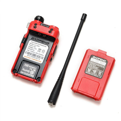 BAOFENG UV-5R5 Red Walkie Talkies