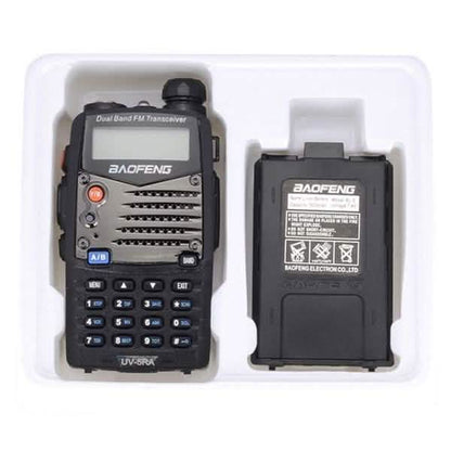 Baofeng UV-5RA V/UHF 136-174/400-520MHz Dual-Band Two-way Radio Walkie Talkies