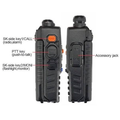 Baofeng UV-5RA V/UHF 136-174/400-520MHz Dual-Band Two-way Radio Walkie Talkies