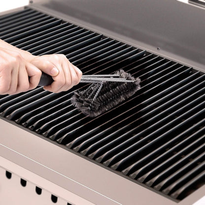 Barbestar 18" 3 in 1 Safe Barbecue Grill Brush Wire Bristles