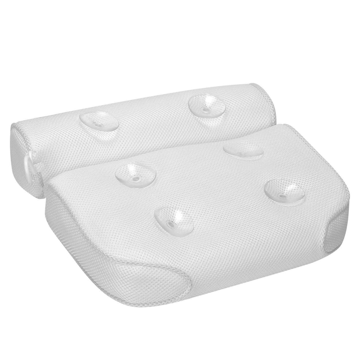 Bathtub Pillow Suction Cup Bath Pillow Air Mesh